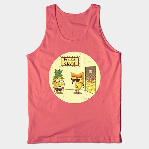 Pizza Club! Tank Top by hootbrush